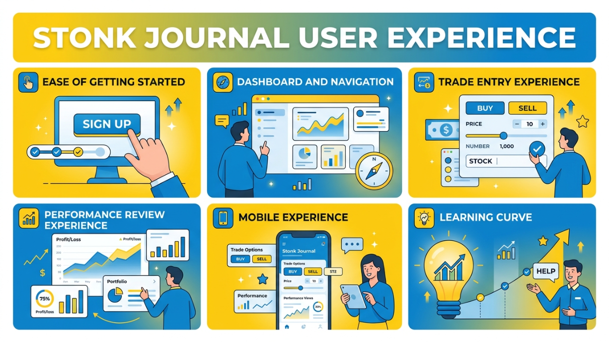 Stonk Journal user experience